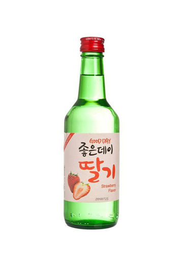 圖片 韓國真露燒酒(士多啤梨) 360毫升
