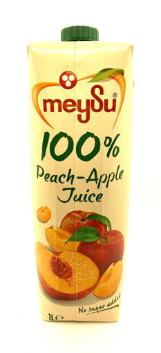 圖片 Meysu 100%  蜜桃蘋果汁 1公升
